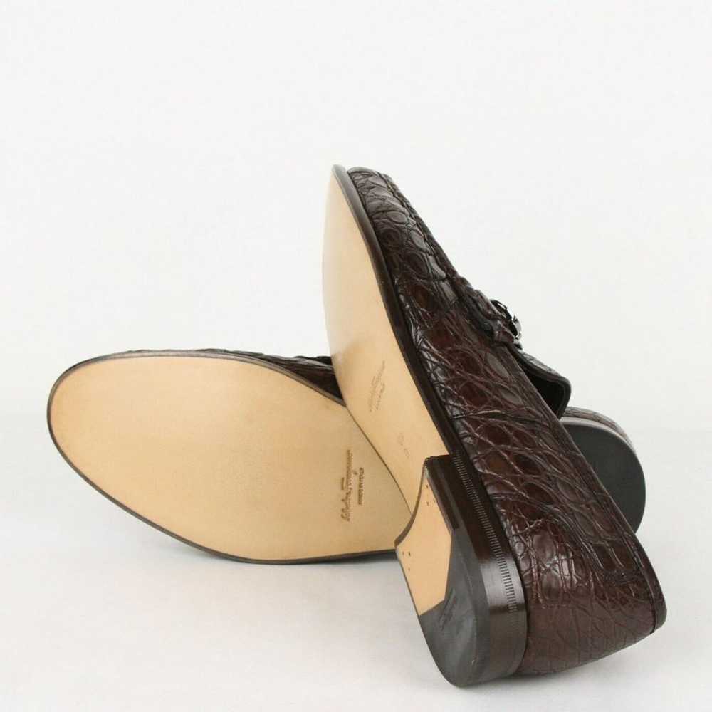 Salvatore Ferragamo Crocodile flats - image 4