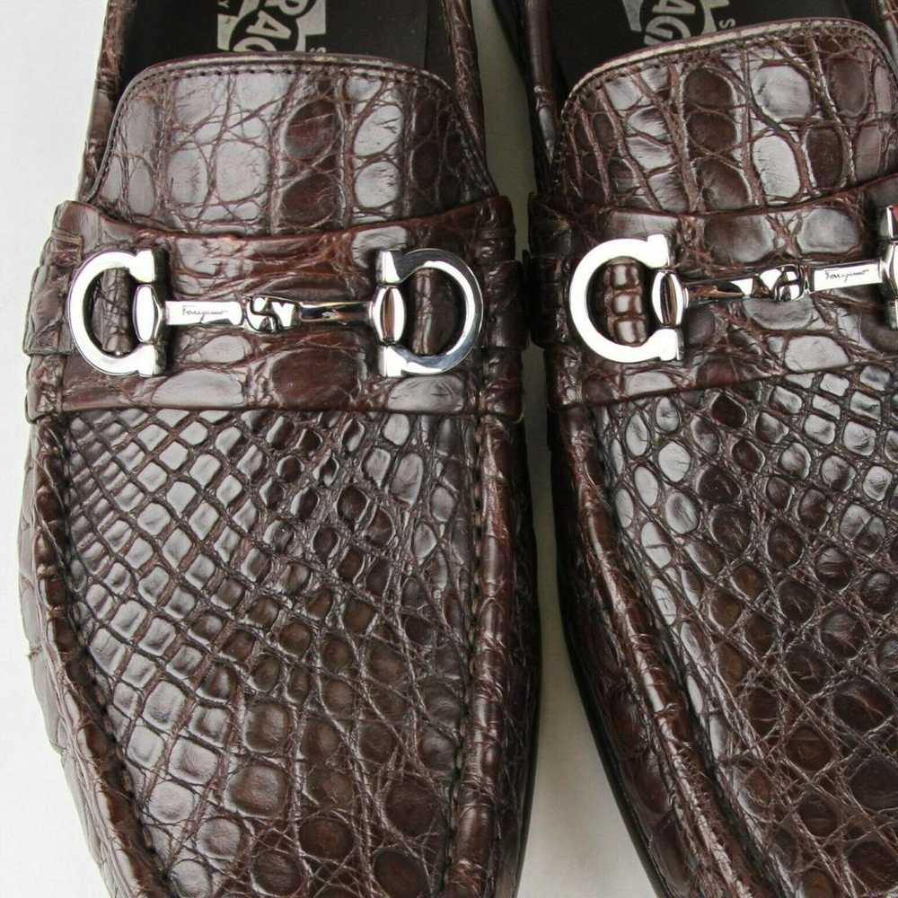 Salvatore Ferragamo Crocodile flats - image 5