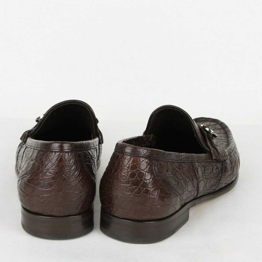 Salvatore Ferragamo Crocodile flats - image 6