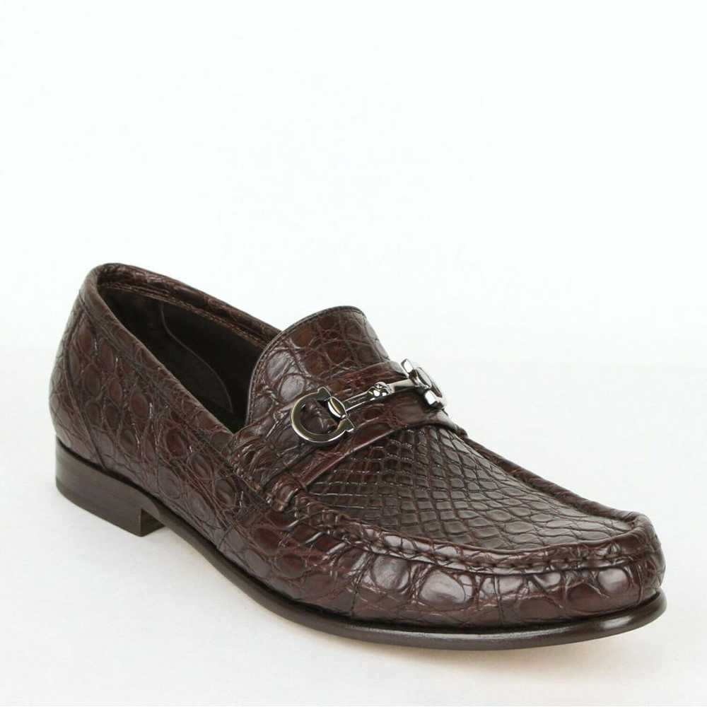 Salvatore Ferragamo Crocodile flats - image 8