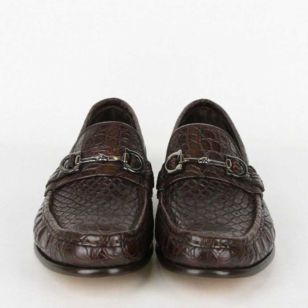 Salvatore Ferragamo Crocodile flats - image 9