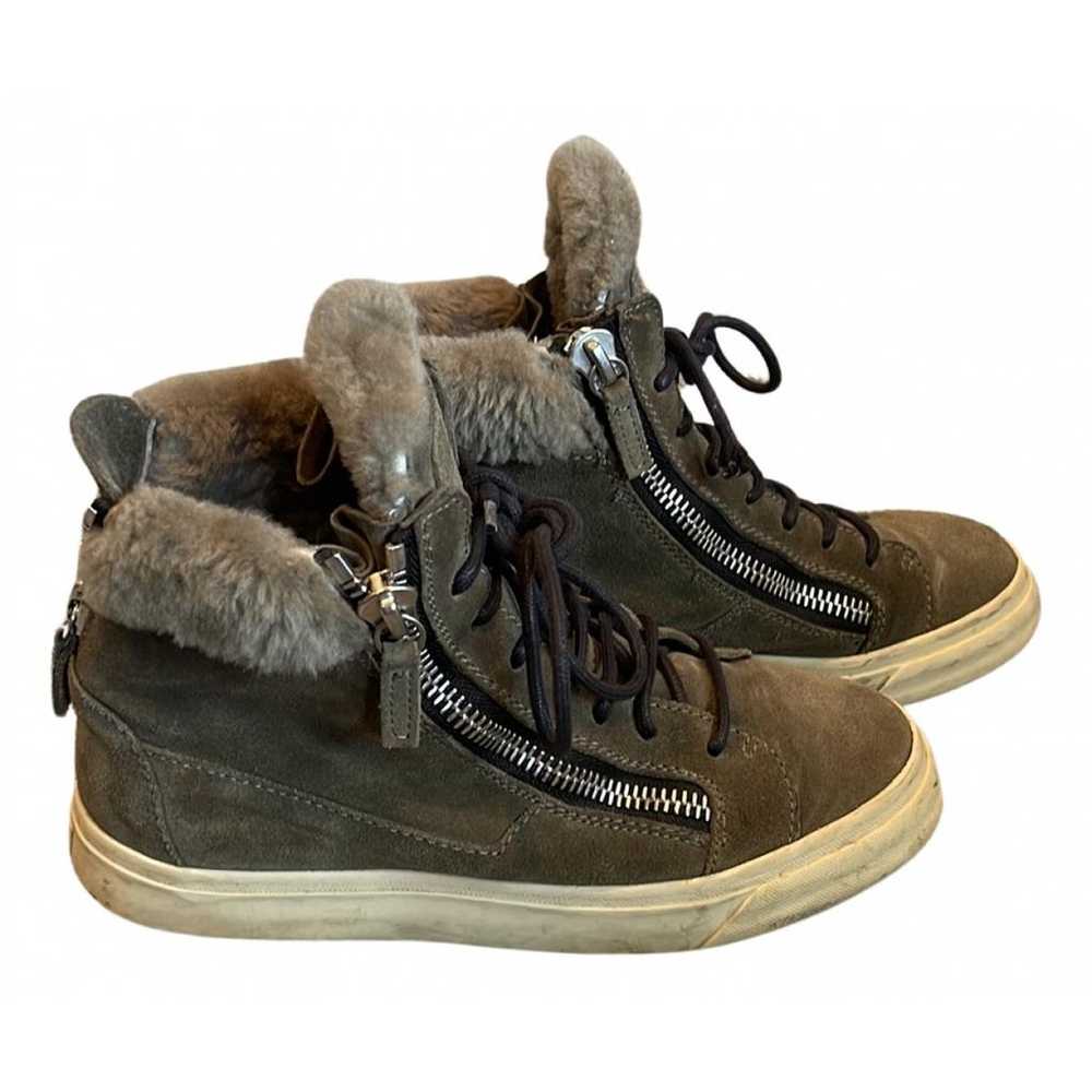 Giuseppe Zanotti Shearling trainers - image 1