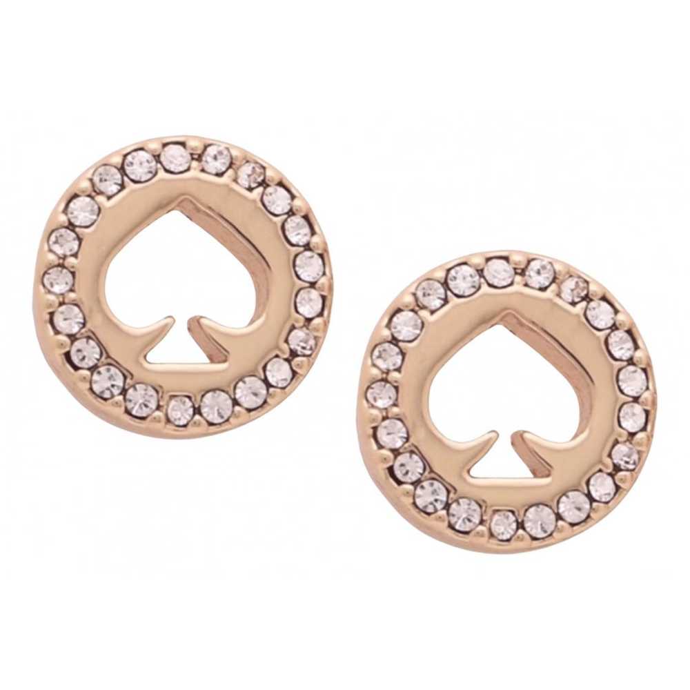 Kate Spade Pink gold earrings - image 1
