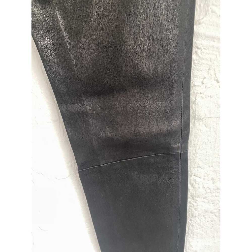 Current Elliott Leather slim pants - image 5