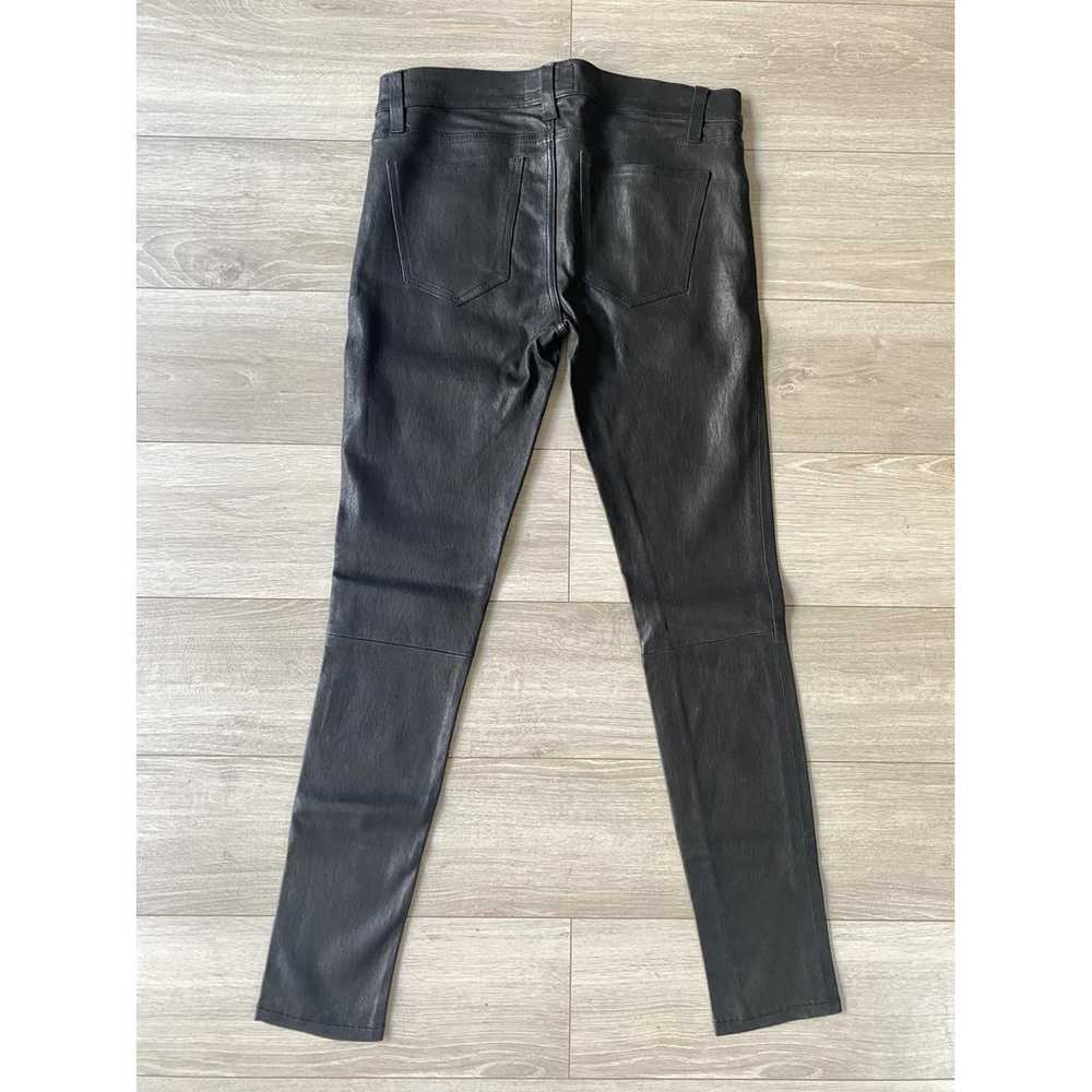 Current Elliott Leather slim pants - image 6