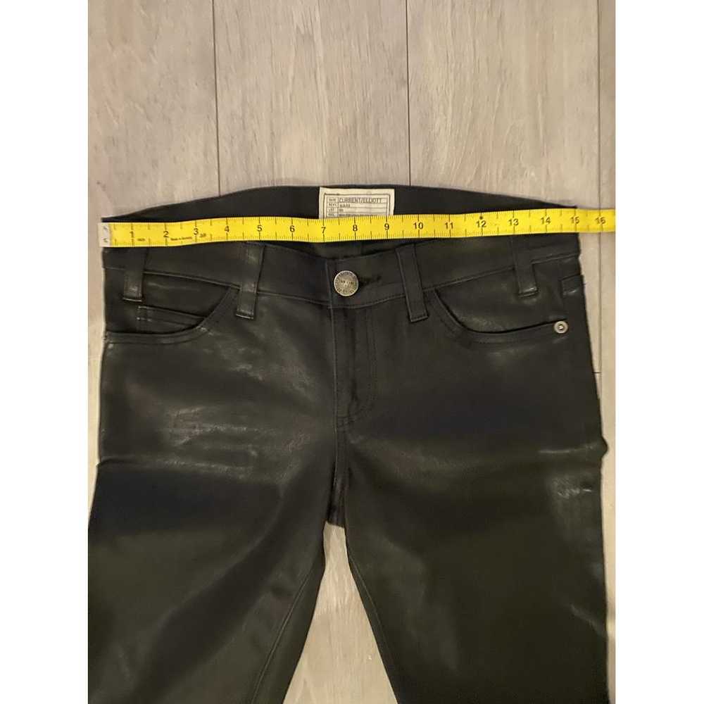 Current Elliott Leather slim pants - image 8