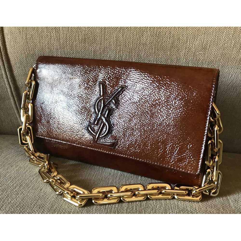 Yves Saint Laurent Chyc patent leather crossbody … - image 9
