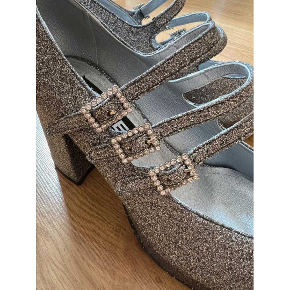 Carel Glitter heels - image 3