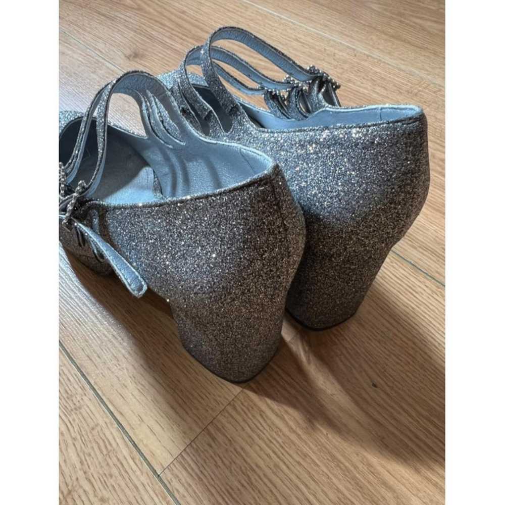 Carel Glitter heels - image 5