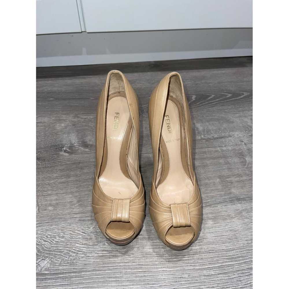Fendi Leather heels - image 3
