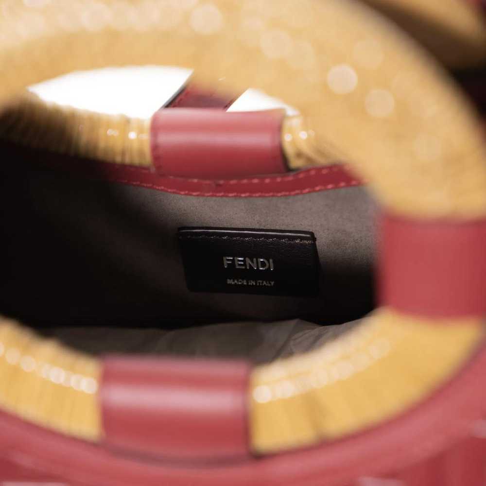 Fendi Runaway Shopping leather handbag - image 10