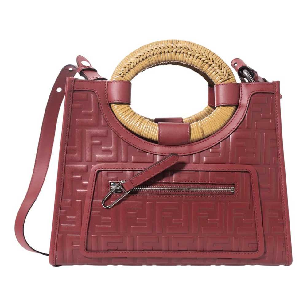 Fendi Runaway Shopping leather handbag - image 1