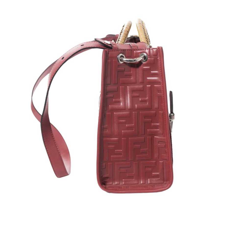 Fendi Runaway Shopping leather handbag - image 6