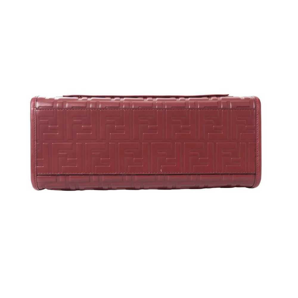 Fendi Runaway Shopping leather handbag - image 8