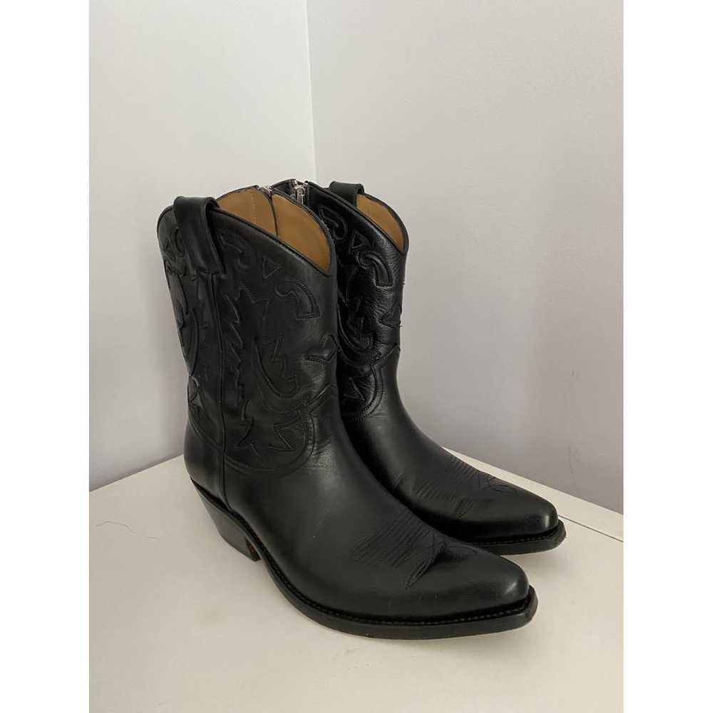 Iro Leather ankle boots - image 8