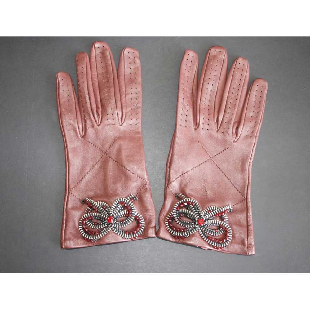 Chanel Leather gloves - image 10