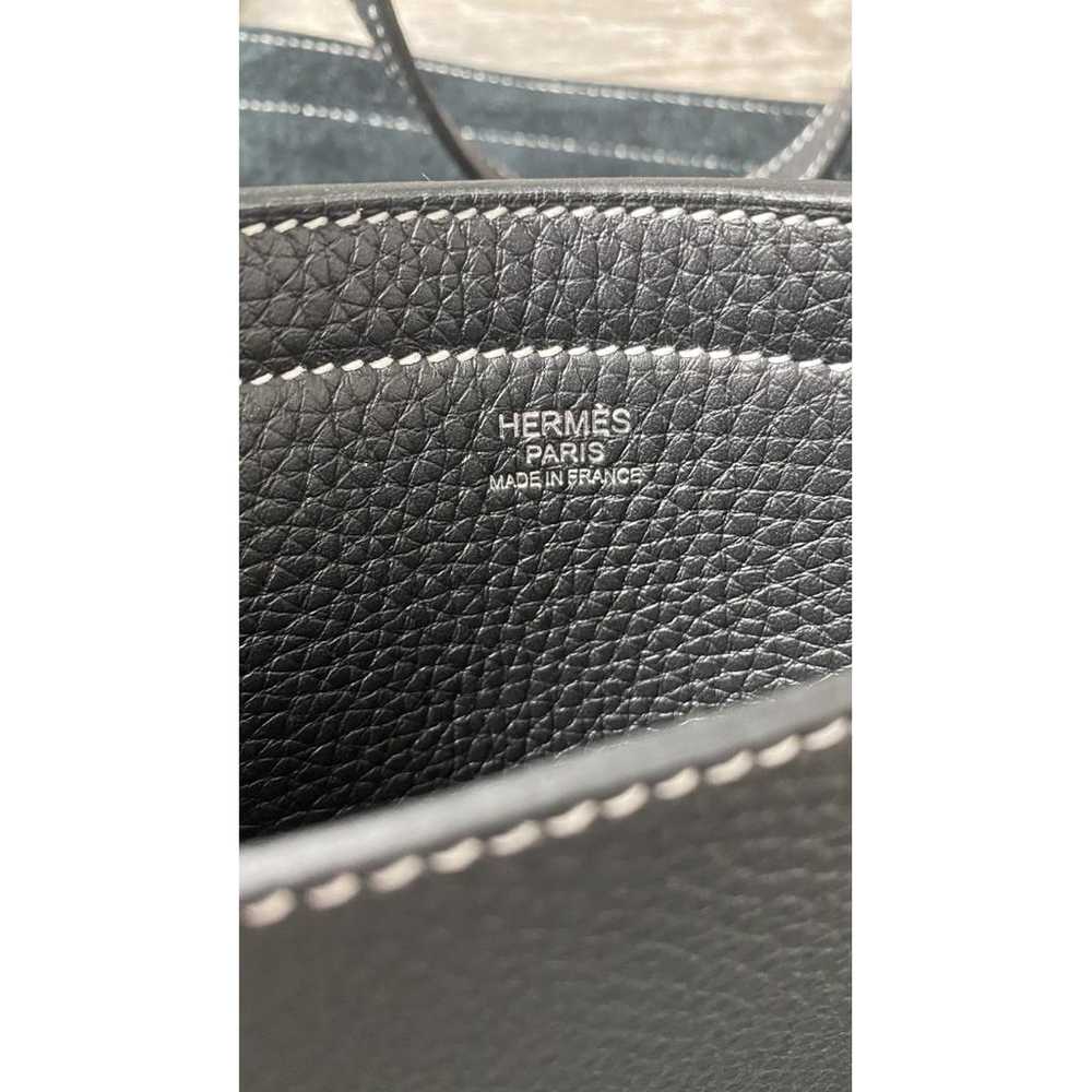 Hermès Cabag leather tote - image 2