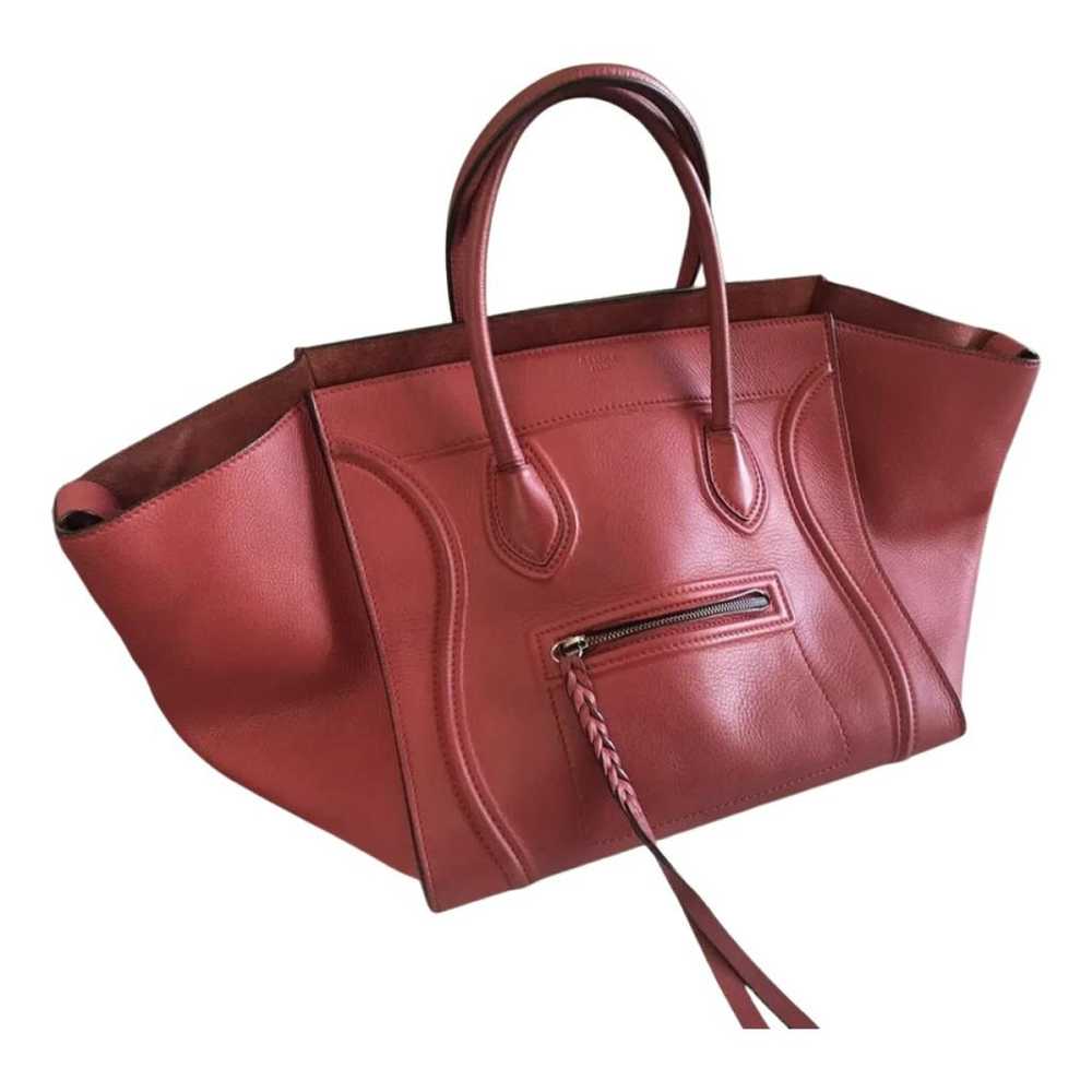 Celine Luggage Phantom leather handbag - image 1