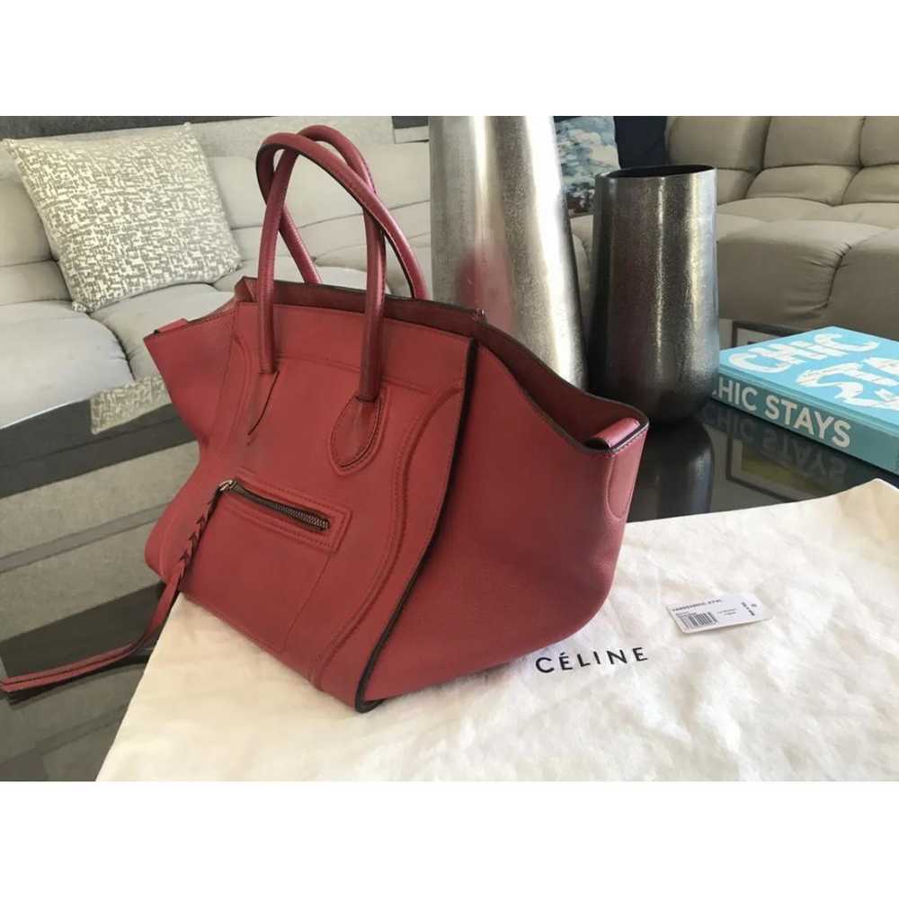 Celine Luggage Phantom leather handbag - image 4