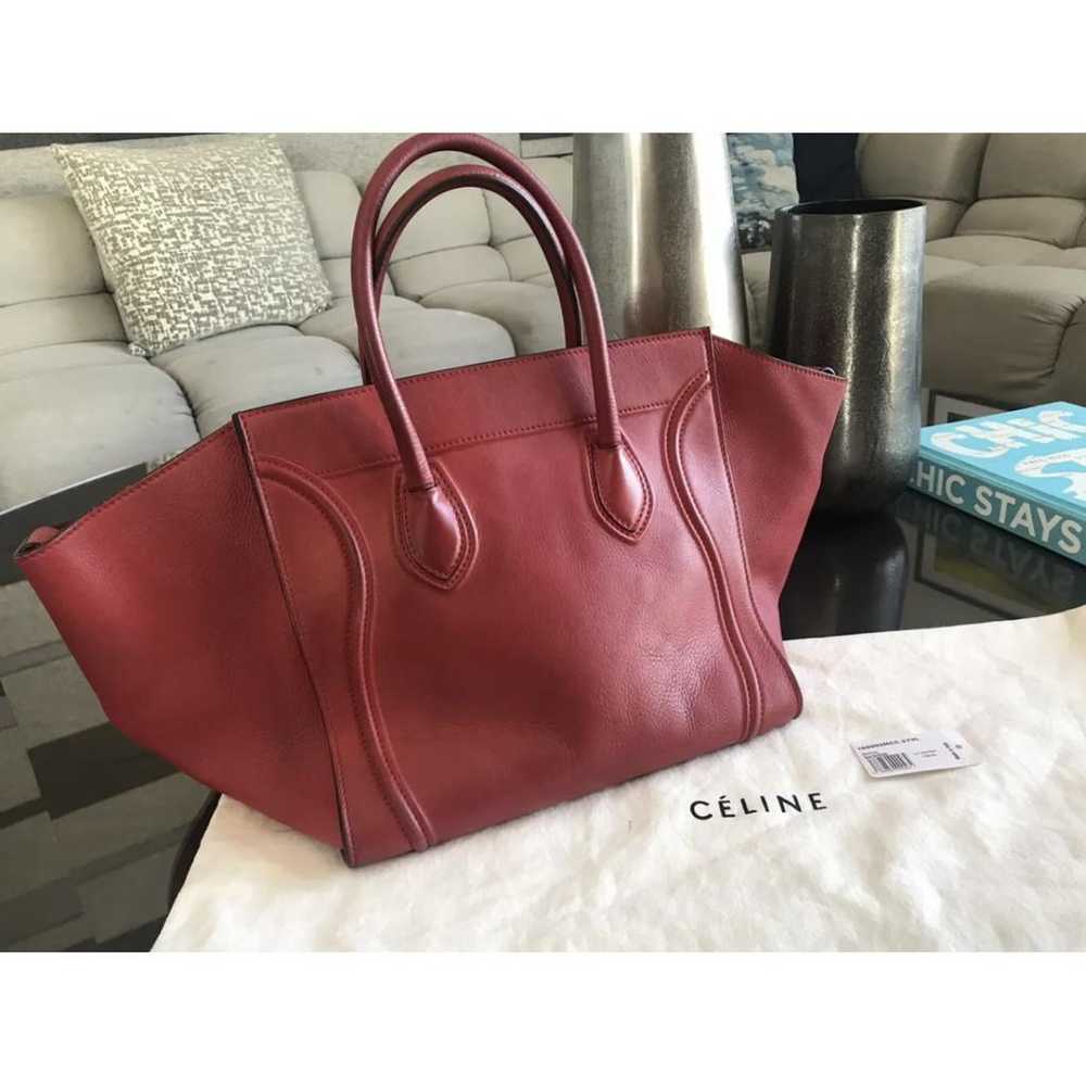 Celine Luggage Phantom leather handbag - image 5