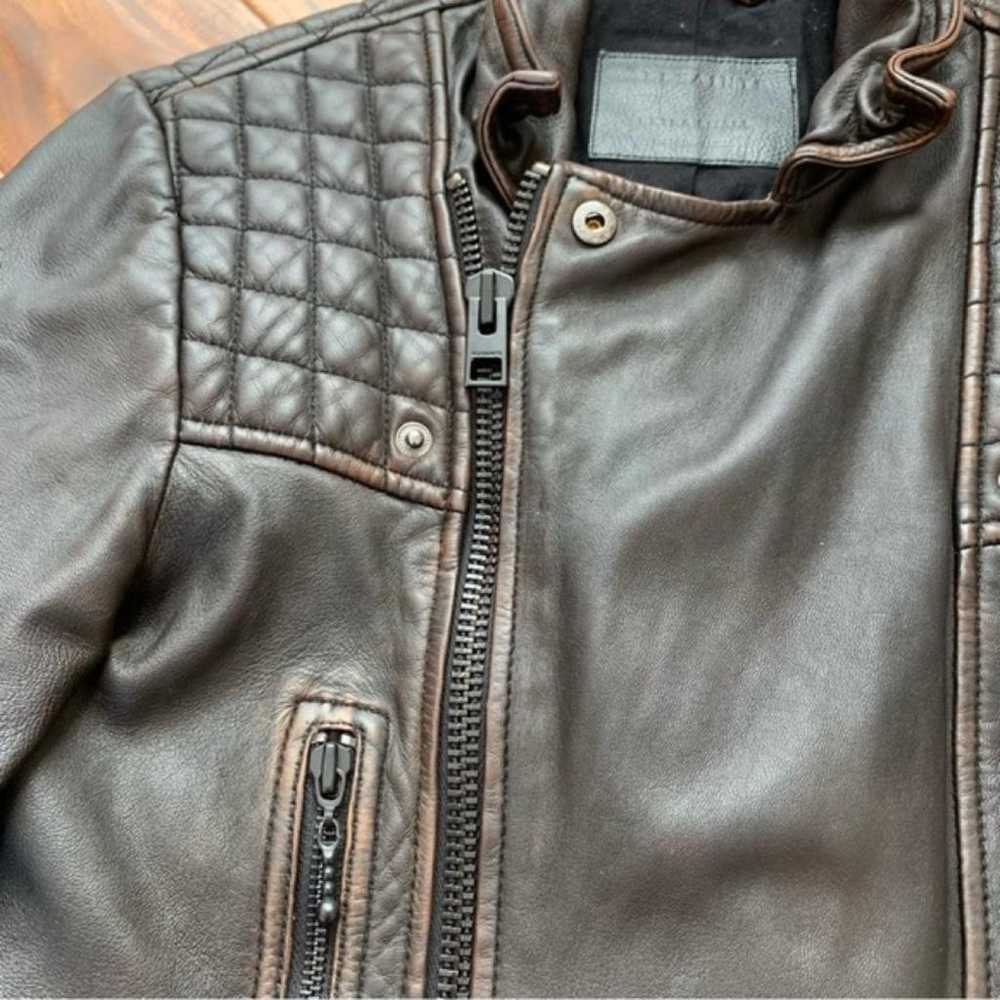 All Saints Leather jacket - image 4