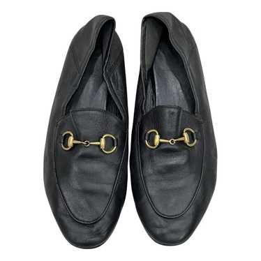 Gucci Brixton leather flats - image 1