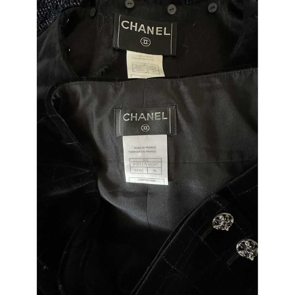 Chanel Velvet suit jacket - image 8