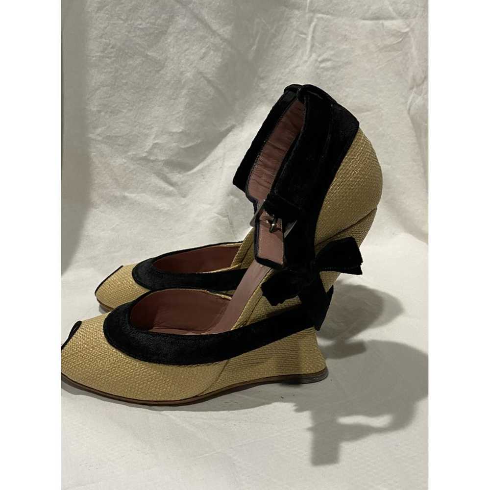 Alaïa Velvet heels - image 2
