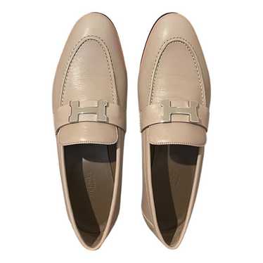 Hermès Paris leather flats - image 1