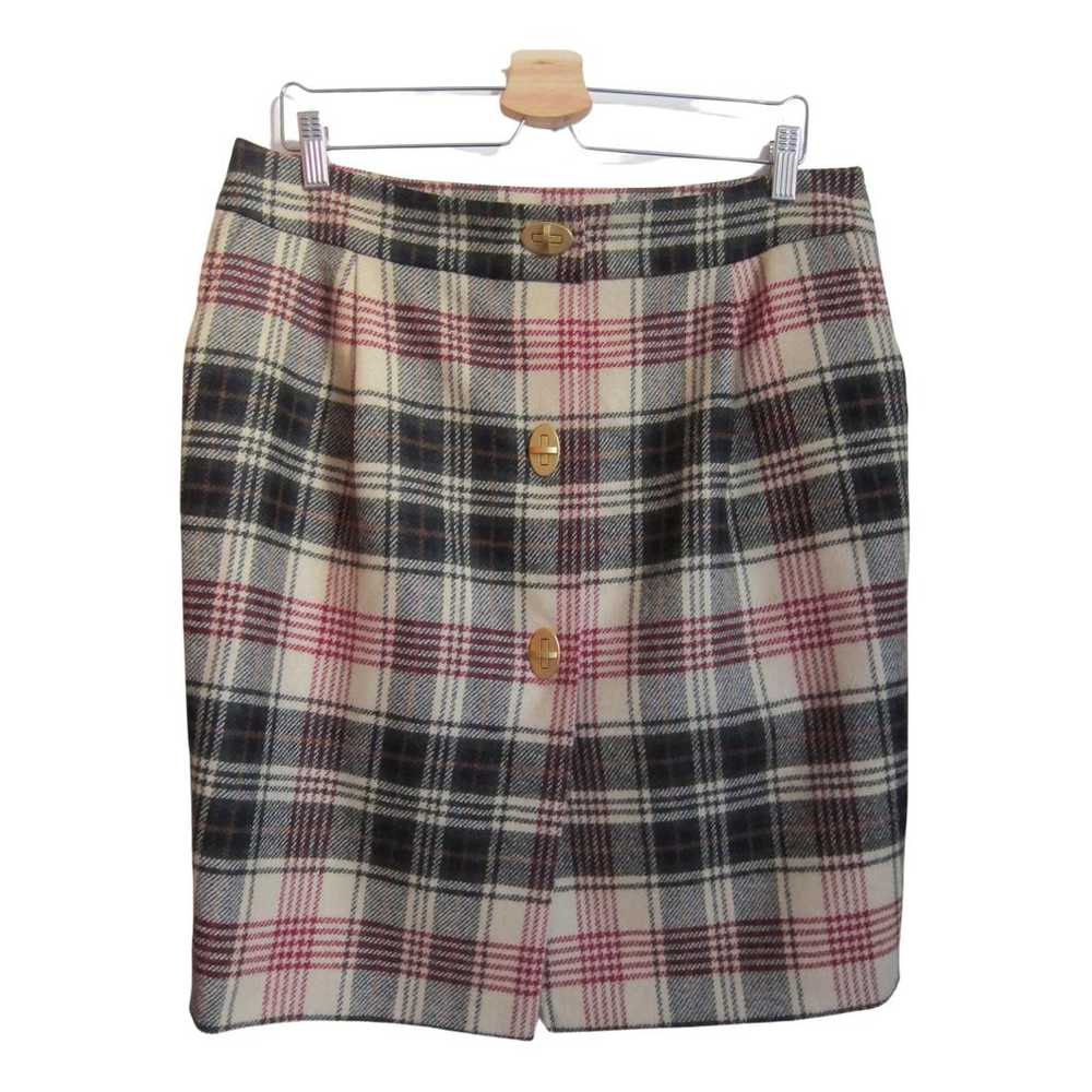 Moschino Love Wool mid-length skirt - image 1