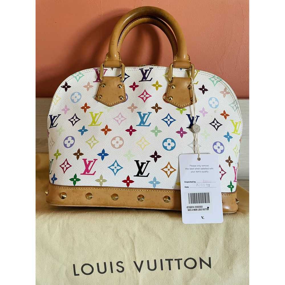 Louis Vuitton Alma vegan leather handbag - image 2