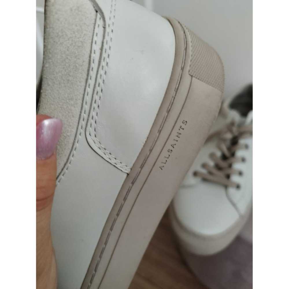 All Saints Leather low trainers - image 9