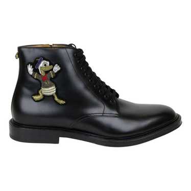 Donald Duck Disney x Gucci Leather boots - image 1