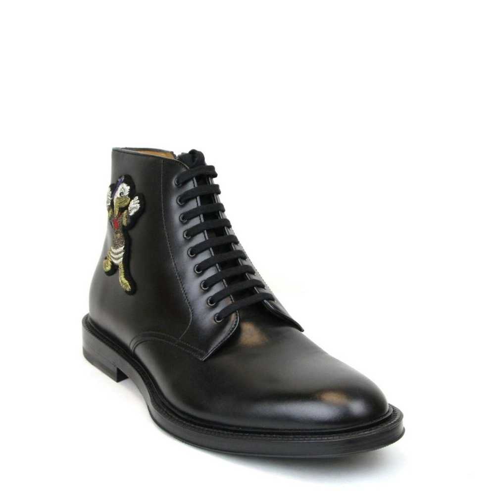 Donald Duck Disney x Gucci Leather boots - image 8