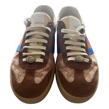 Gucci Web cloth low trainers - image 1