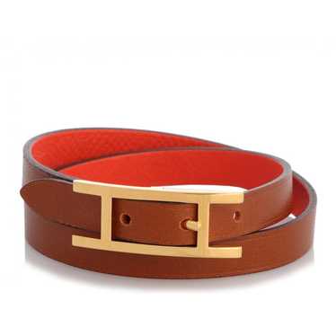 Hermès Behapi leather bracelet