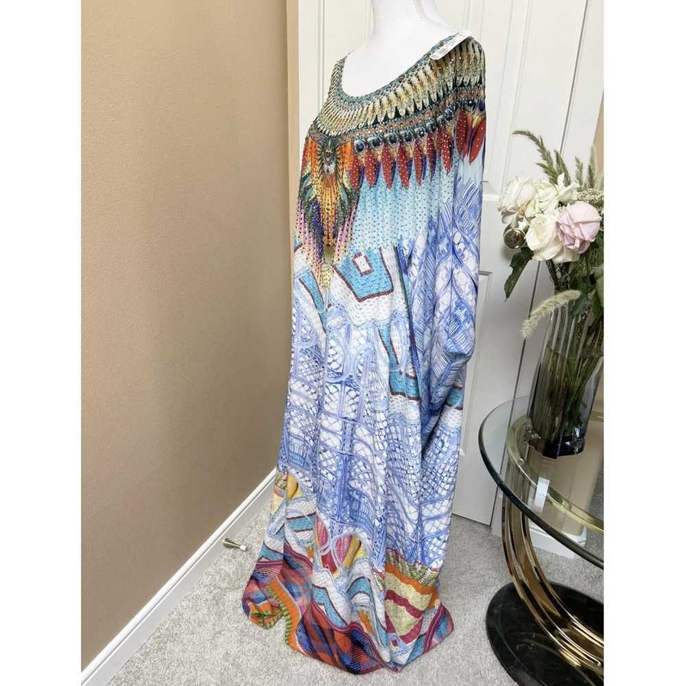 Camilla Silk maxi dress - image 5