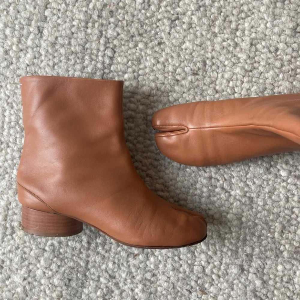 Maison Martin Margiela Leather ankle boots - image 3