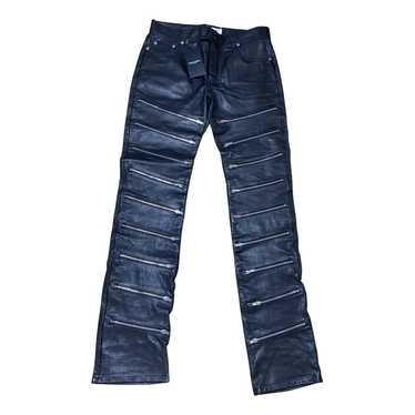 Saint Laurent Leather jeans - image 1