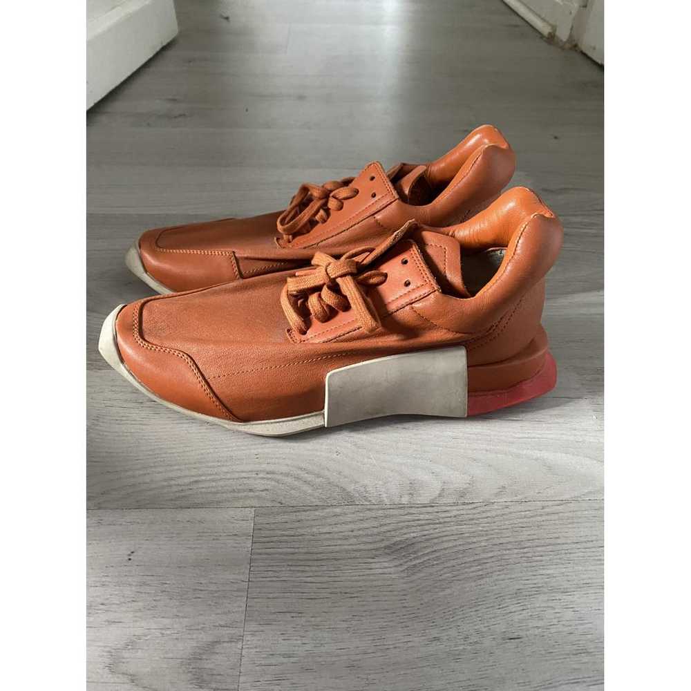 Adidas & Rick owens Leather low trainers - image 3