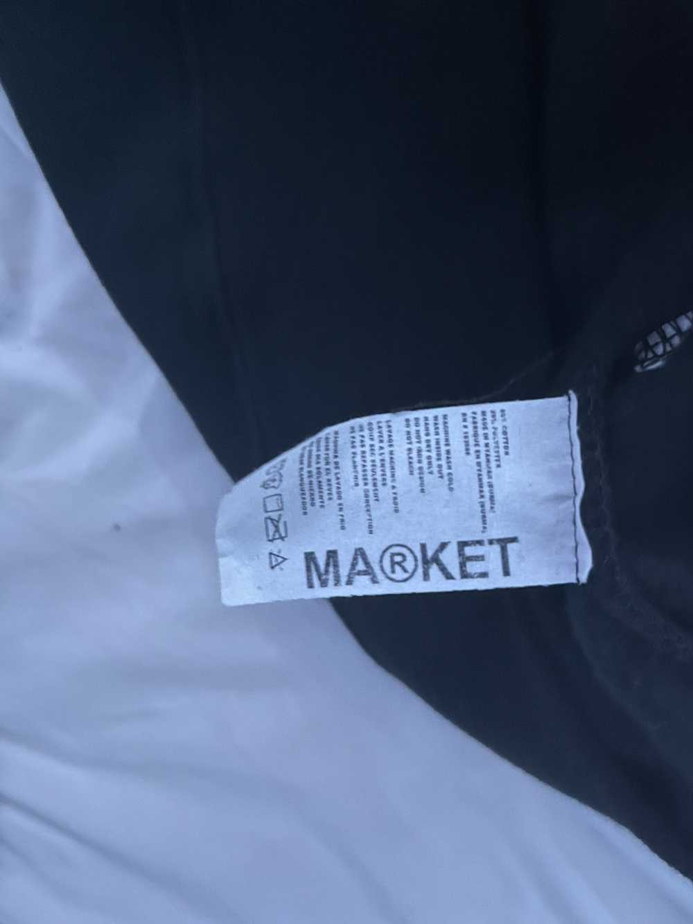 Market × Streetwear Market black pullover hoodie - image 3