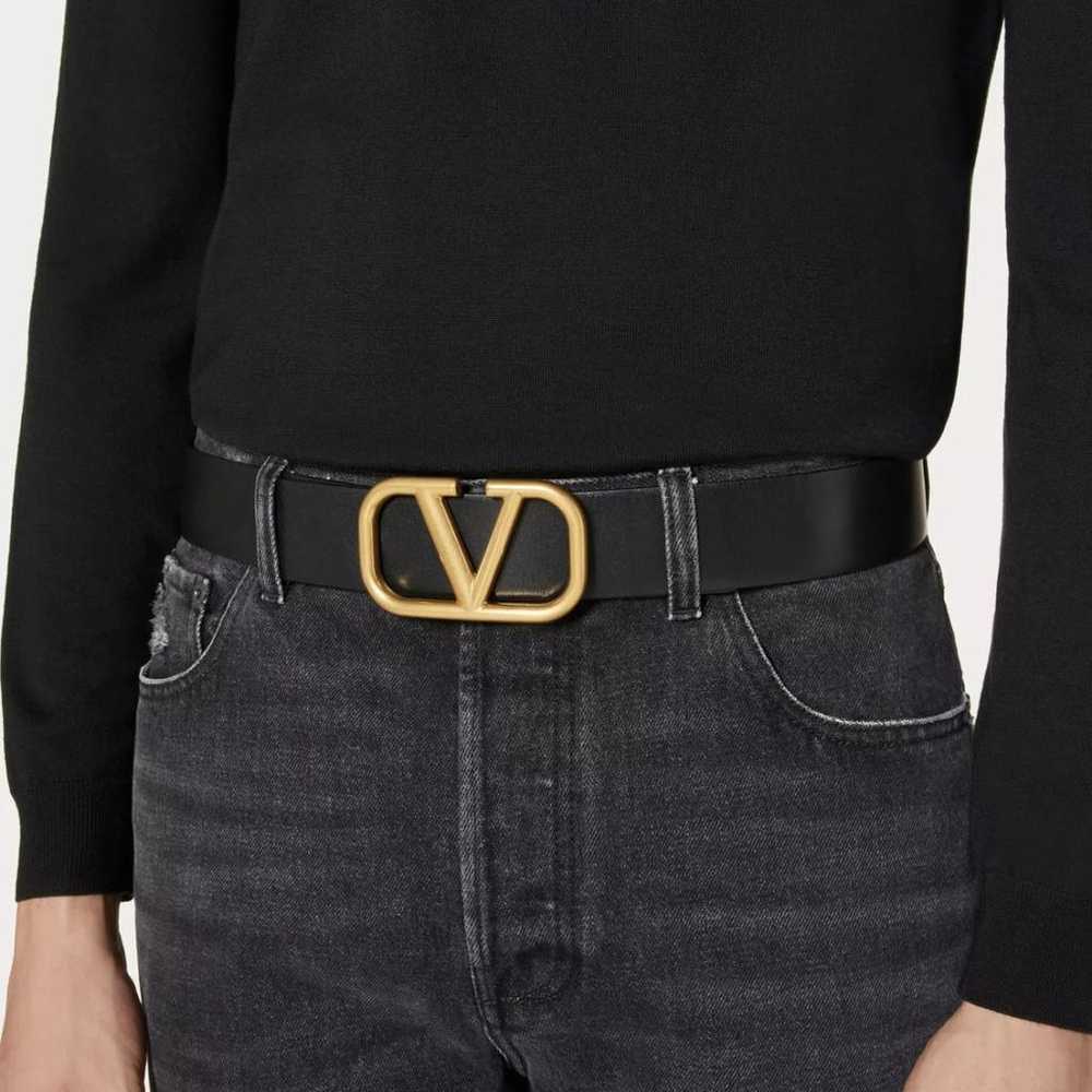 Valentino Garavani VLogo leather belt - image 5