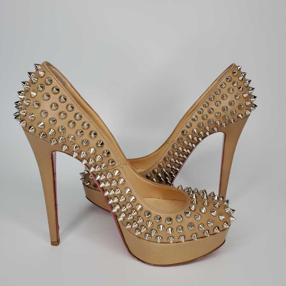 Christian Louboutin Bianca leather heels - image 6