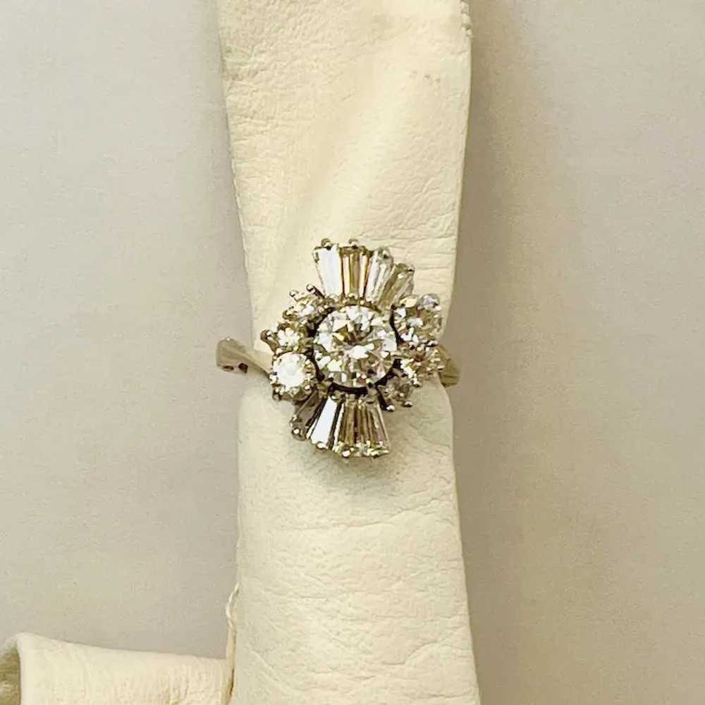 2.00 Carat Total Diamond Vintage Adjustable Ring … - image 2