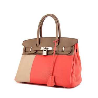 Hermes Birkin 30 cm handbag in Argile and etoupe … - image 1