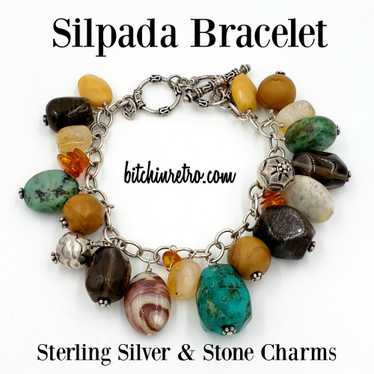Silpada Sterling Silver and Semi-Precious Stone C… - image 1