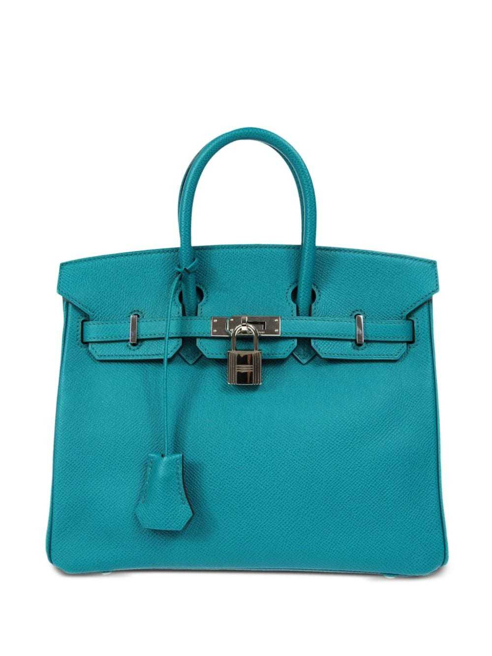 Hermès Pre-Owned 2012 Birkin 25 handbag - Blue - image 1