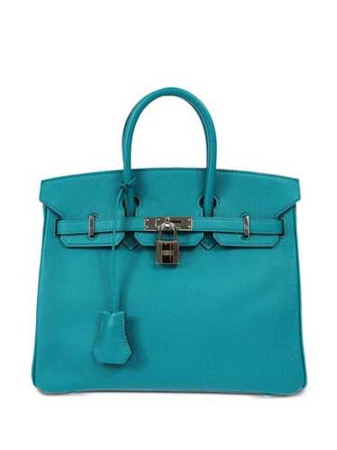Hermès Pre-Owned 2012 Birkin 25 handbag - Blue