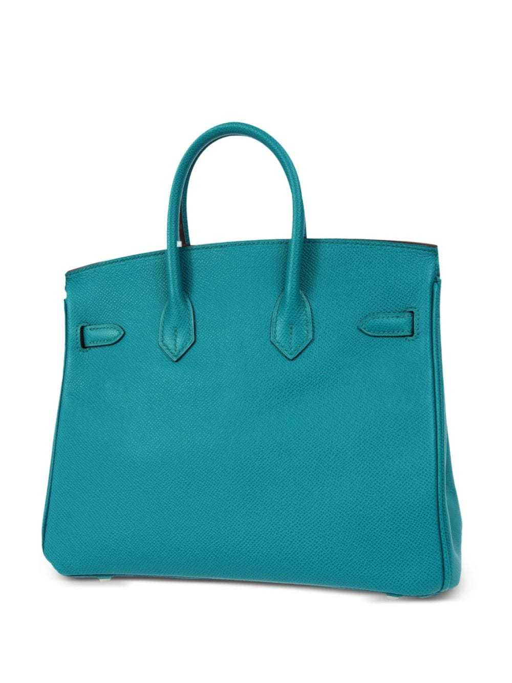 Hermès Pre-Owned 2012 Birkin 25 handbag - Blue - image 2