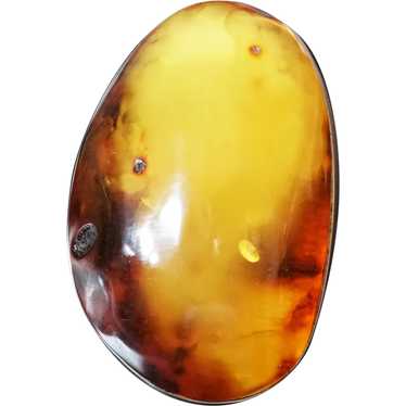 107,9g. Massive Baltic Amber Ring, Oversized Ring… - image 1